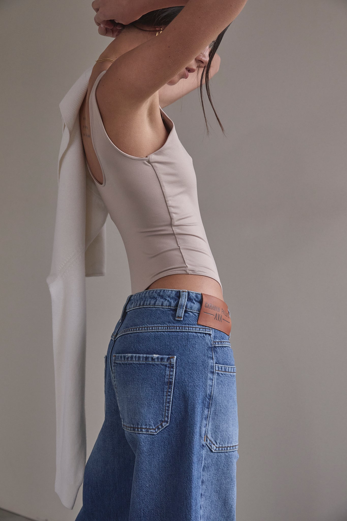 Jeans droit flare Femme Sybille magyar | Freeman T. Porter