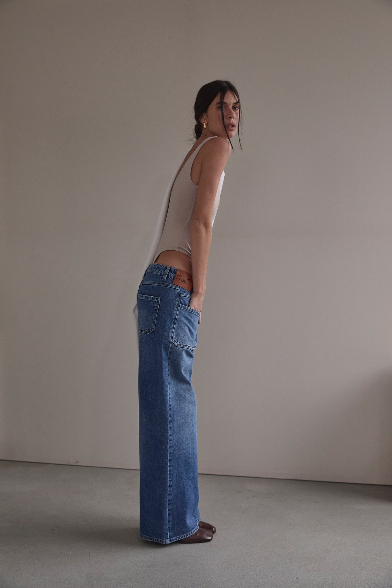 Jeans droit flare Femme Sybille magyar | Freeman T. Porter