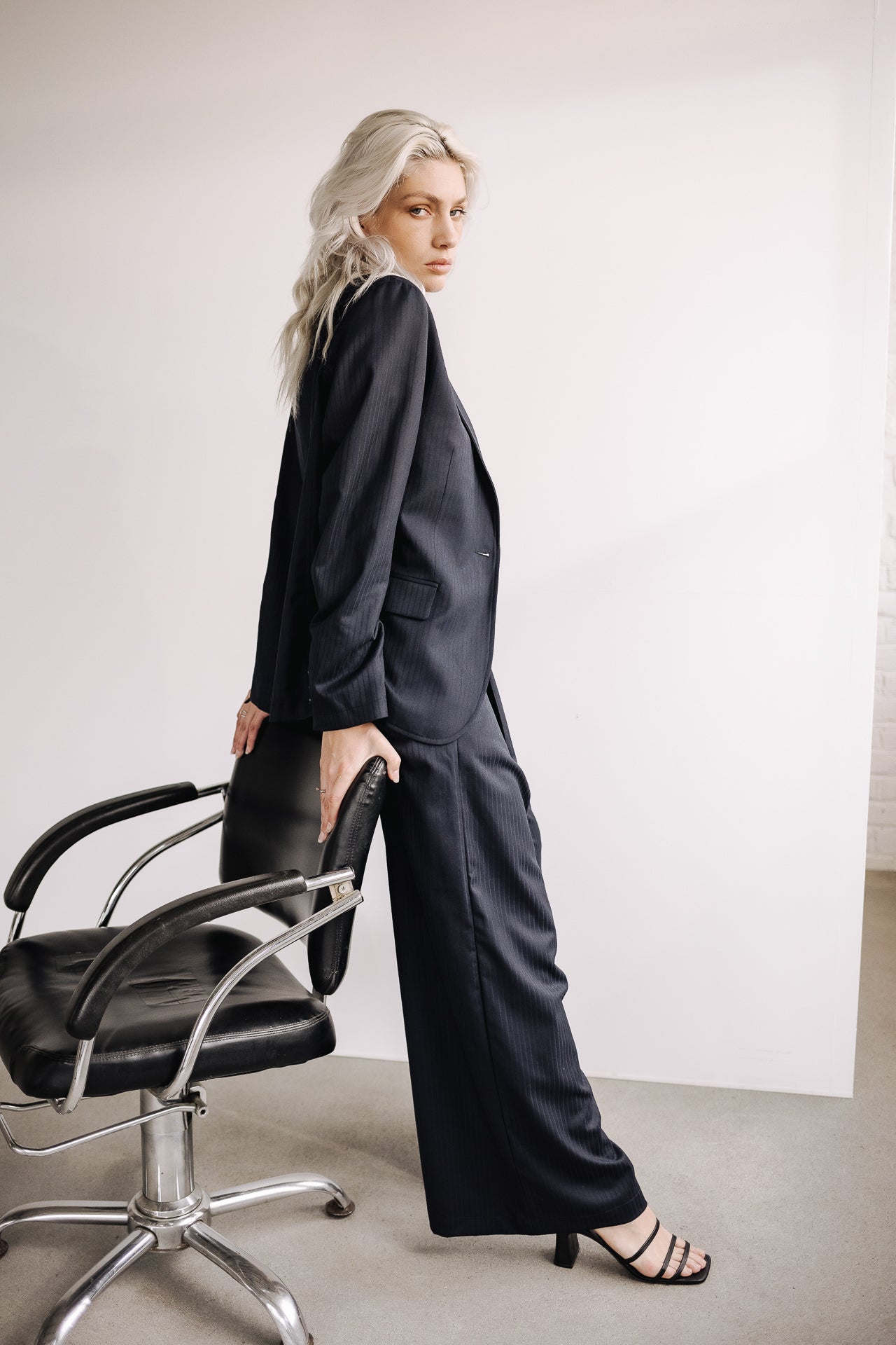Wide pants Women Flora navy | Freeman T. Porter