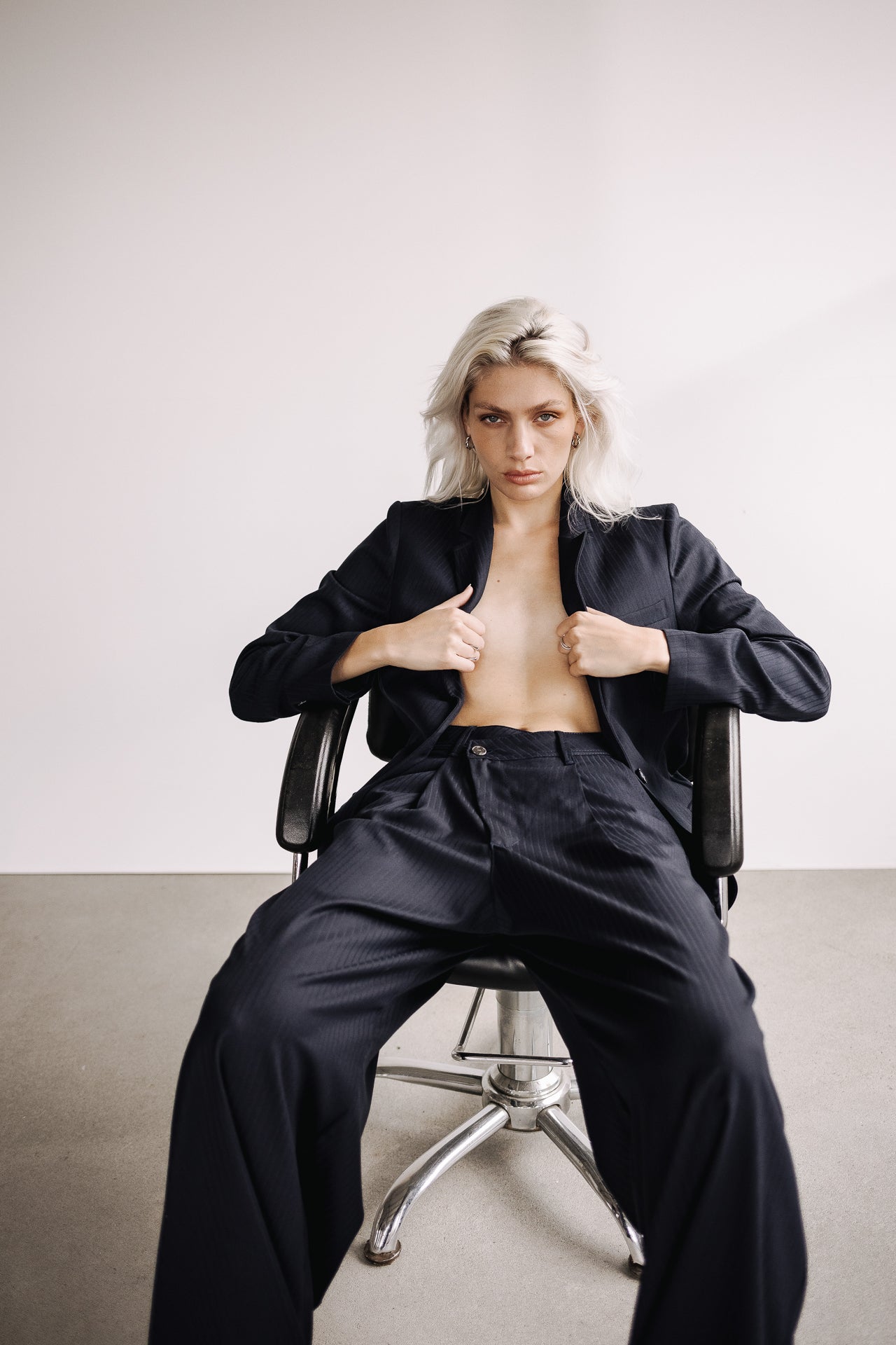 Wide pants Women Flora navy | Freeman T. Porter