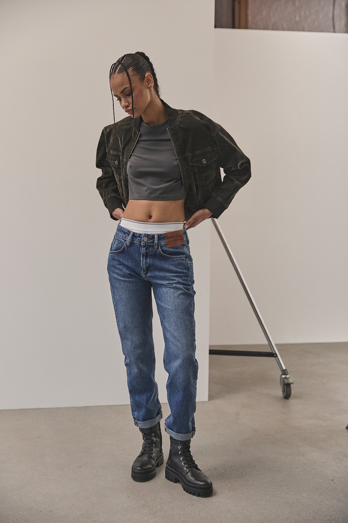 Jeans cropped boyfriend Femme Hera magyar | Freeman T. Porter