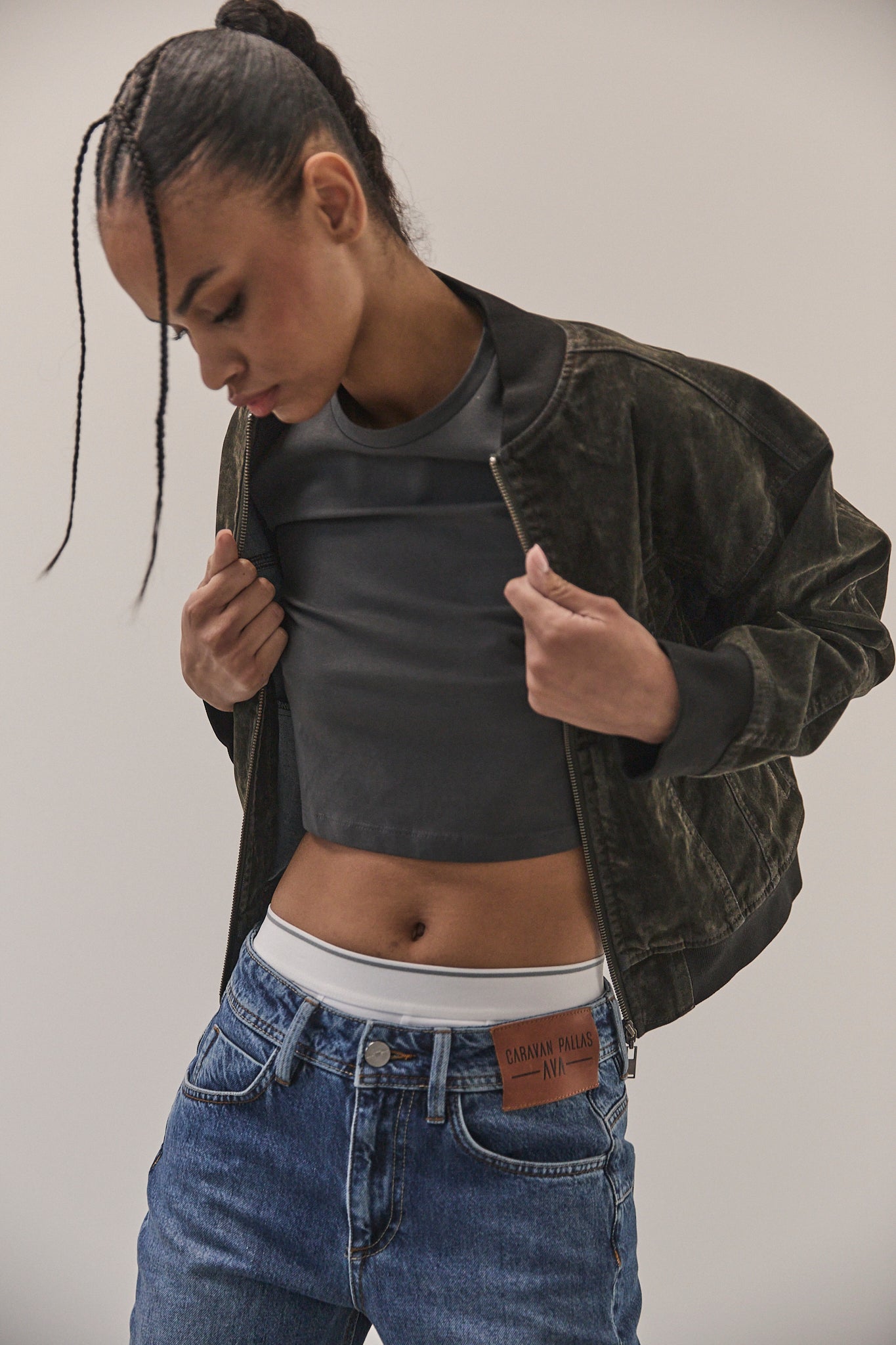 Jeans cropped boyfriend Femme Hera magyar | Freeman T. Porter