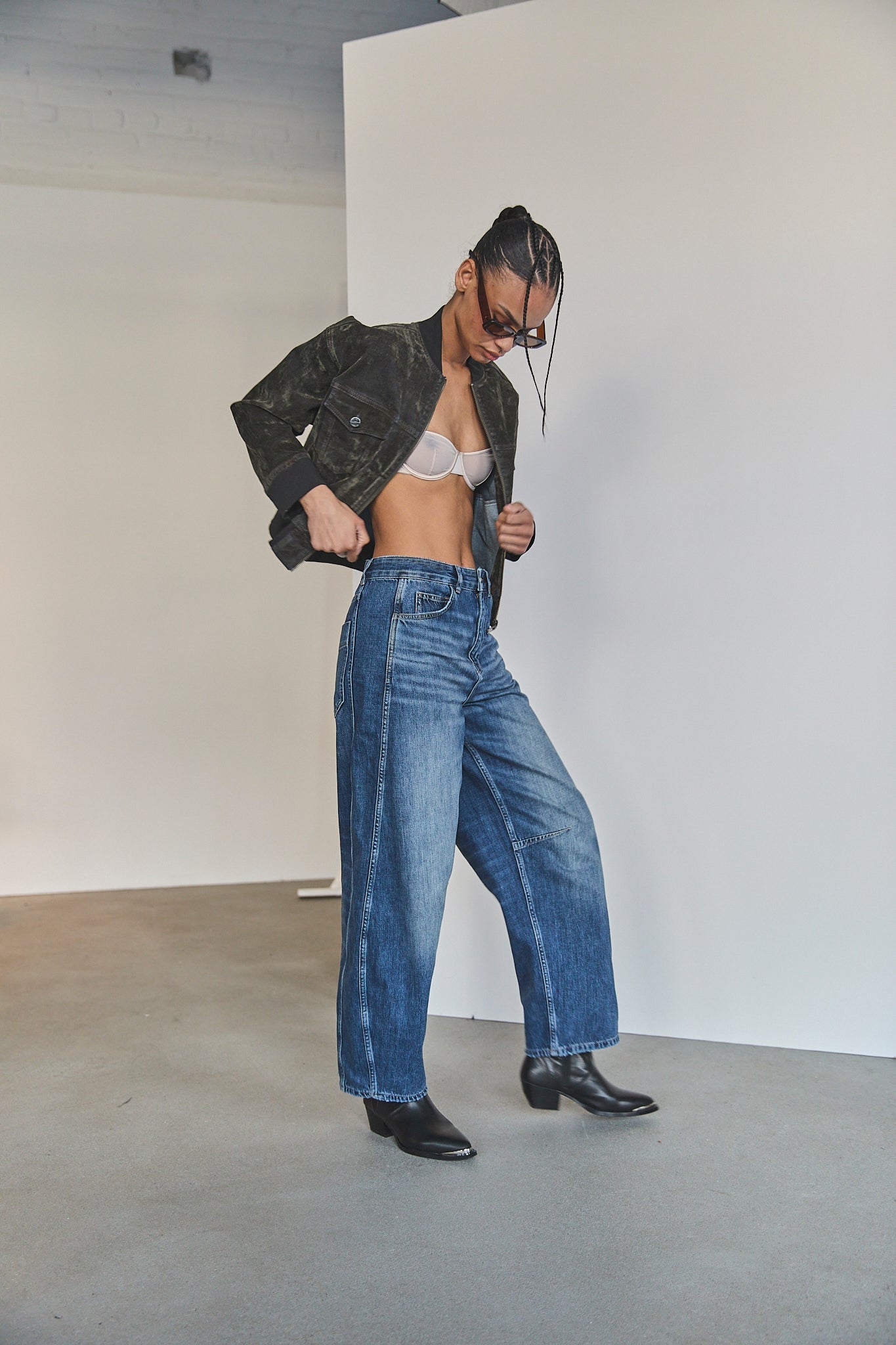 Jeans barrel Femme Athena barstow clean | Freeman T. Porter