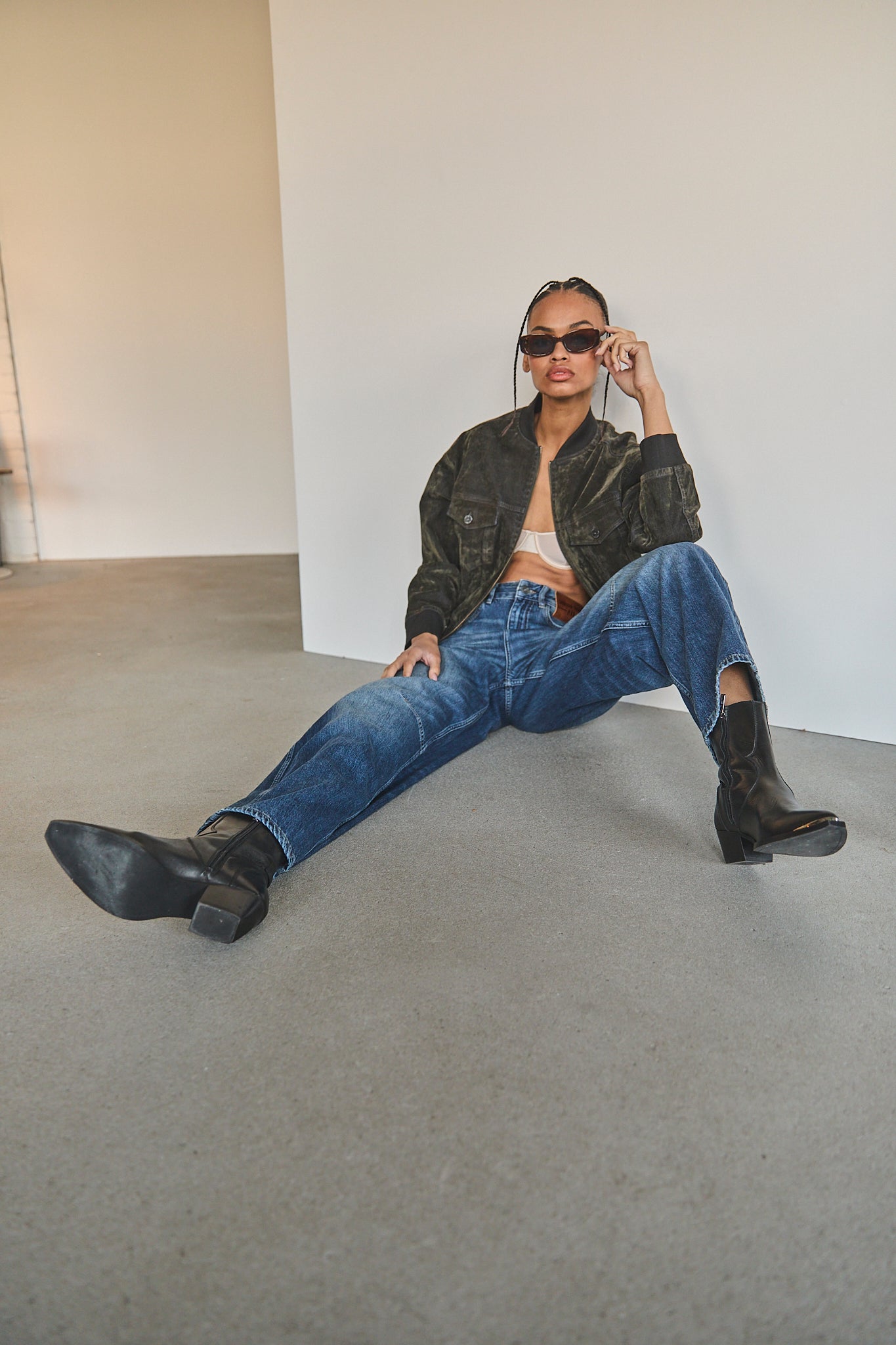 Jeans barrel Femme Athena barstow clean | Freeman T. Porter