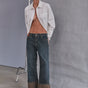 

Jeans à larges revers Femme Minerve mitsuo | Freeman T. Porter