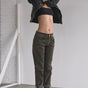 

Cropped boyfriend pants Women Hera military green | Freeman T. Porter