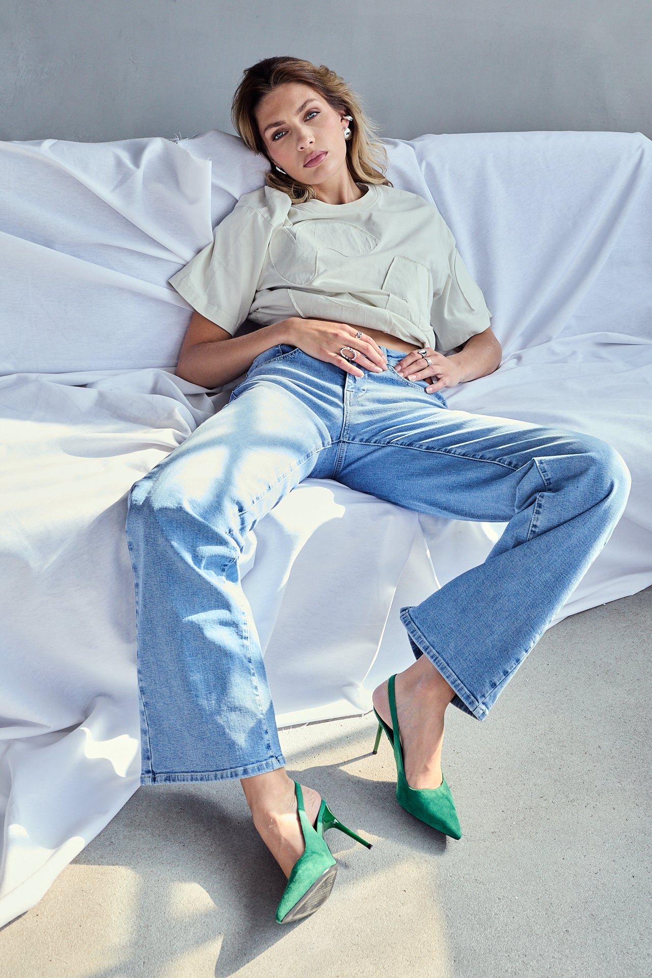 

Jeans large Femme Aura matina | Freeman T. Porter