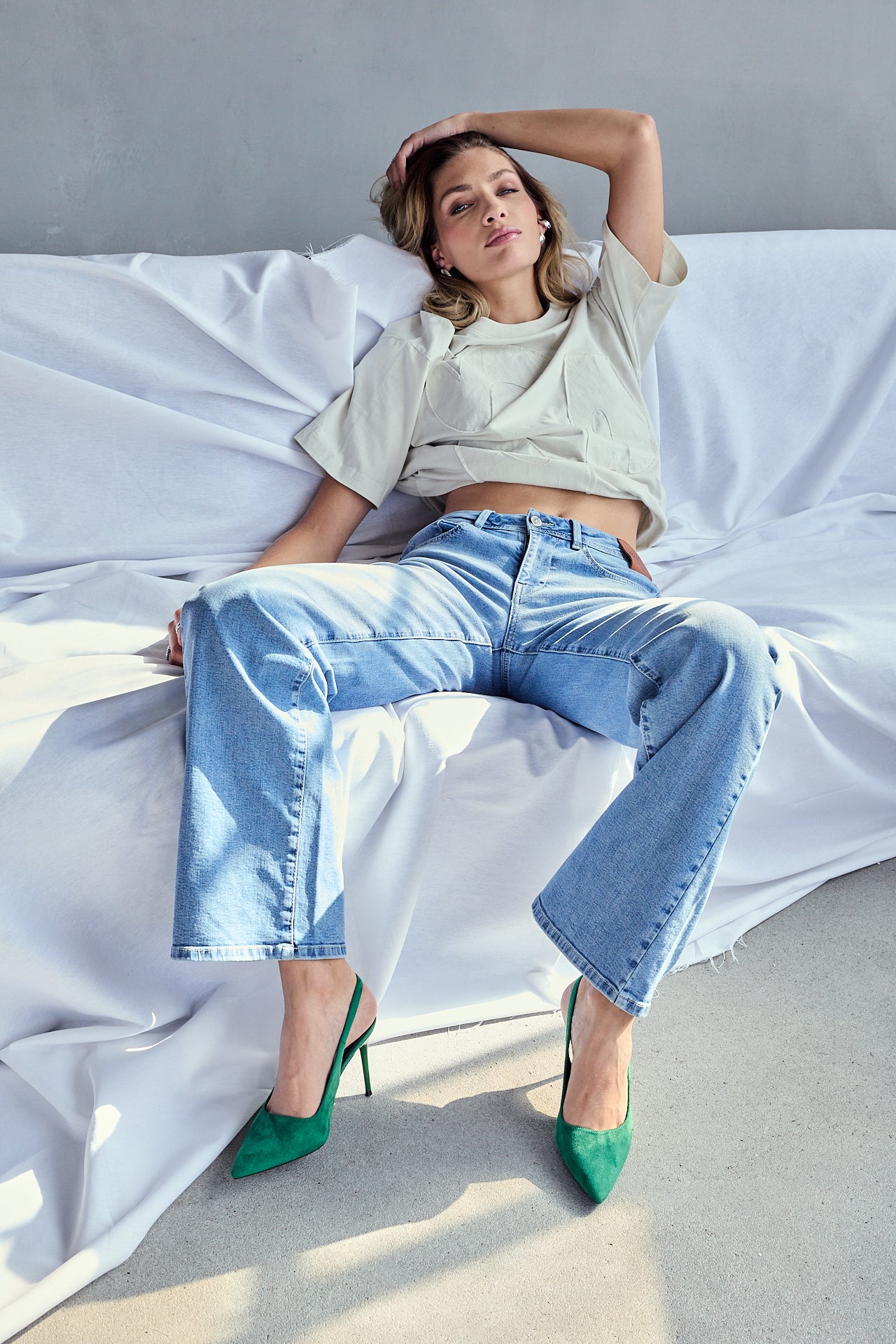 

Jeans large Femme Aura matina | Freeman T. Porter