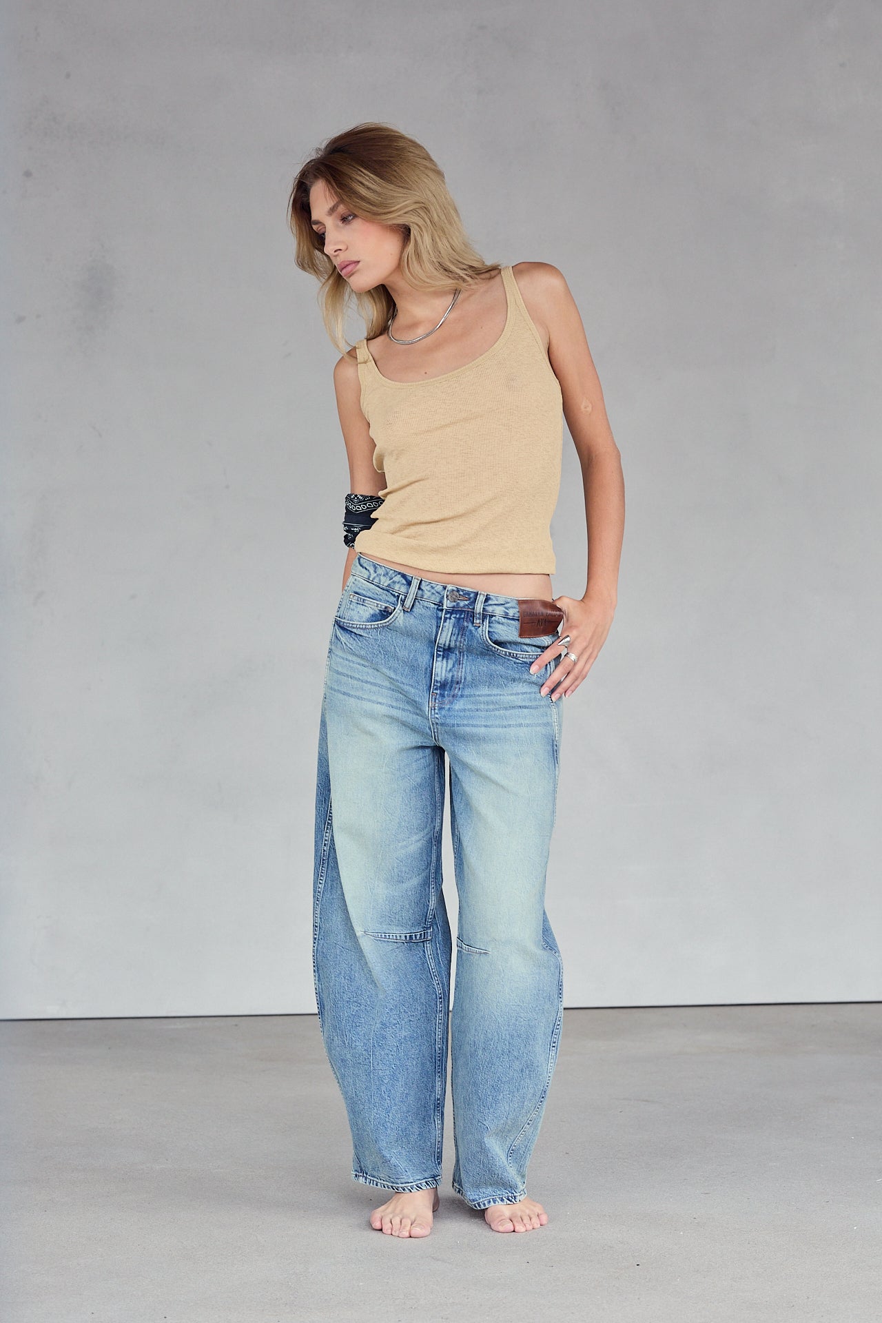 

Jeans barrel Femme Athena light boca | Freeman T. Porter
