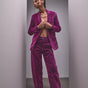 

Pantalon cropped balloon  Femme Salia fuchsia | Freeman T. Porter