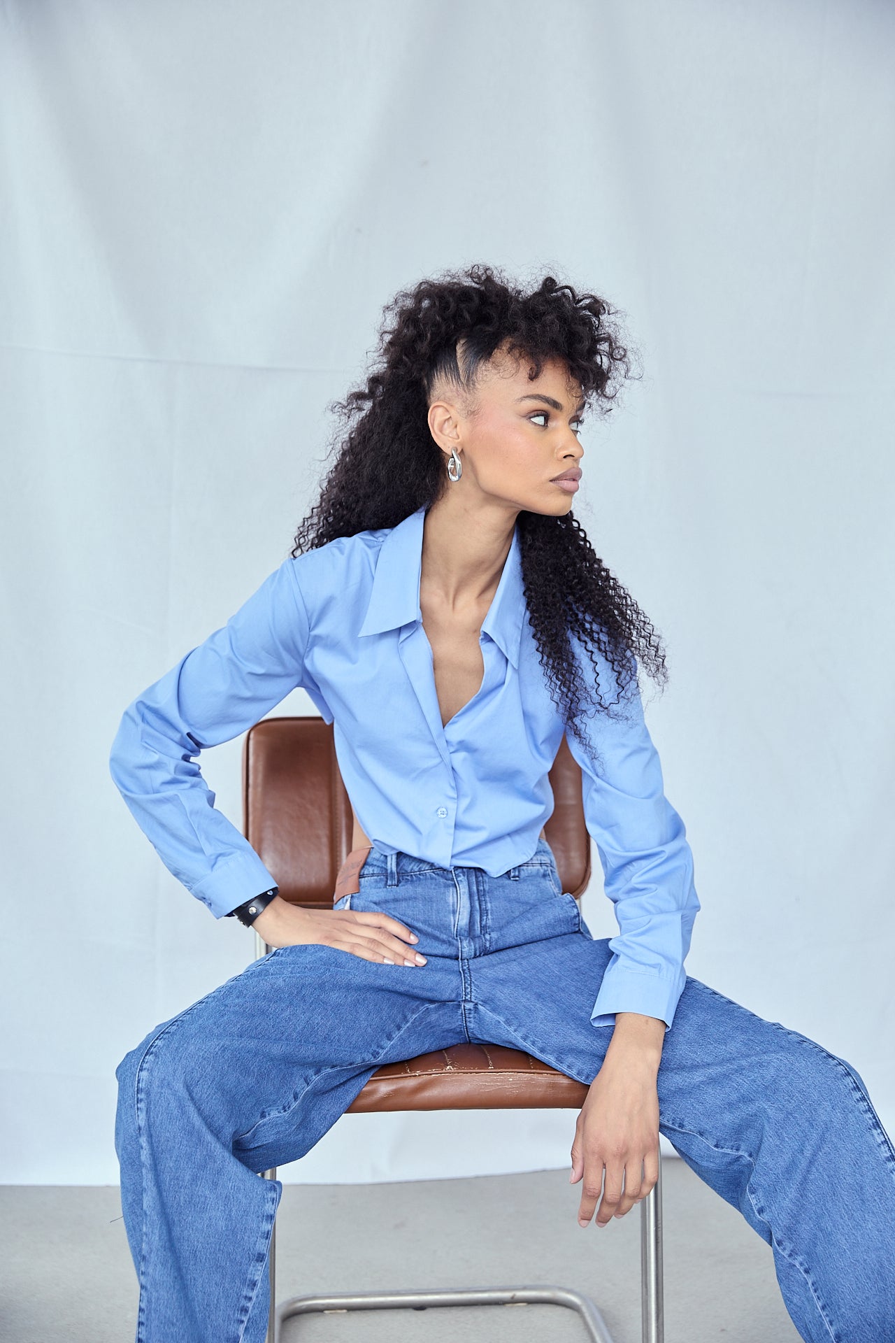 

Pantalon balloon cropped Femme Salia mabushi | Freeman T. Porter