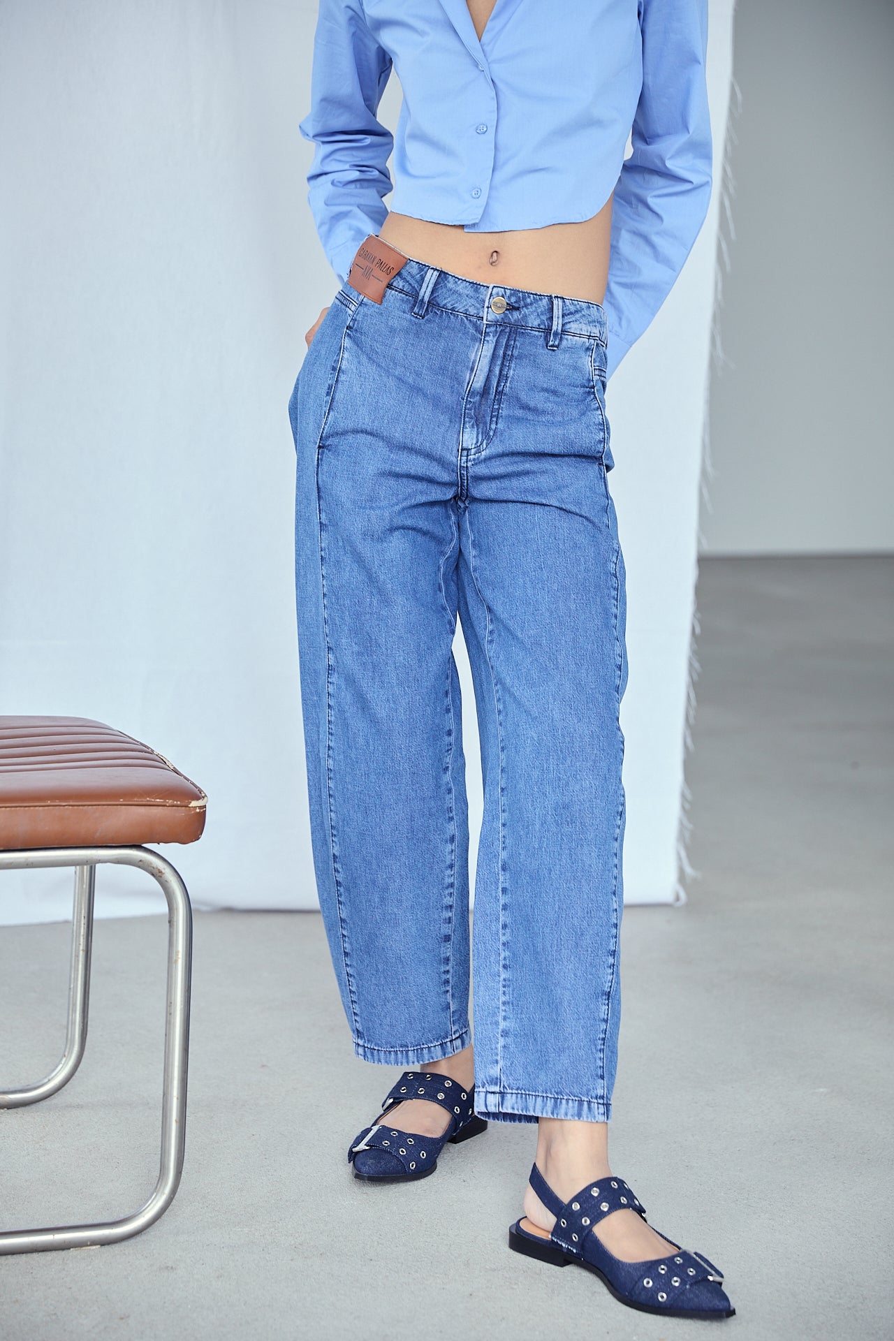 

Pantalon balloon cropped Femme Salia mabushi | Freeman T. Porter