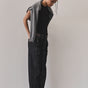 

Jeans brut large Femme Salia black | Freeman T. Porter