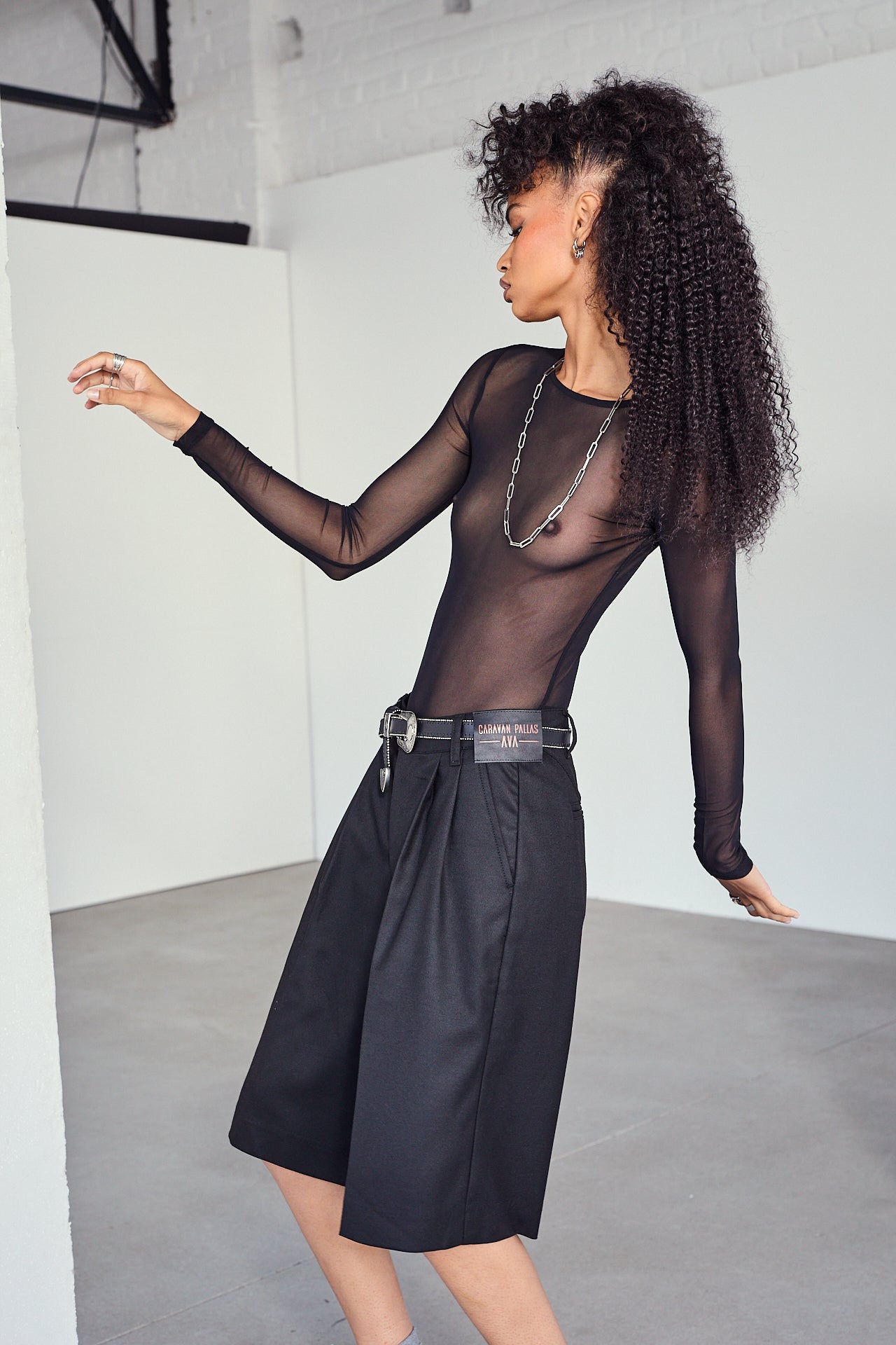

Bermuda City Femme Alcyone Yunsa black | Freeman T. Porter
