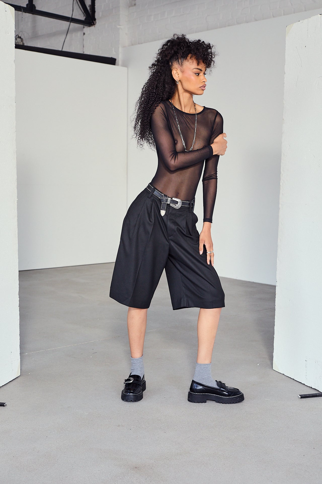 

Bermuda City Femme Alcyone Yunsa black | Freeman T. Porter