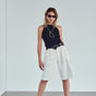 

Bermuda City Femme Alcyone Yunsa bright white | Freeman T. Porter