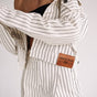 

Striped short jacket Women Leto ecru | Freeman T. Porter