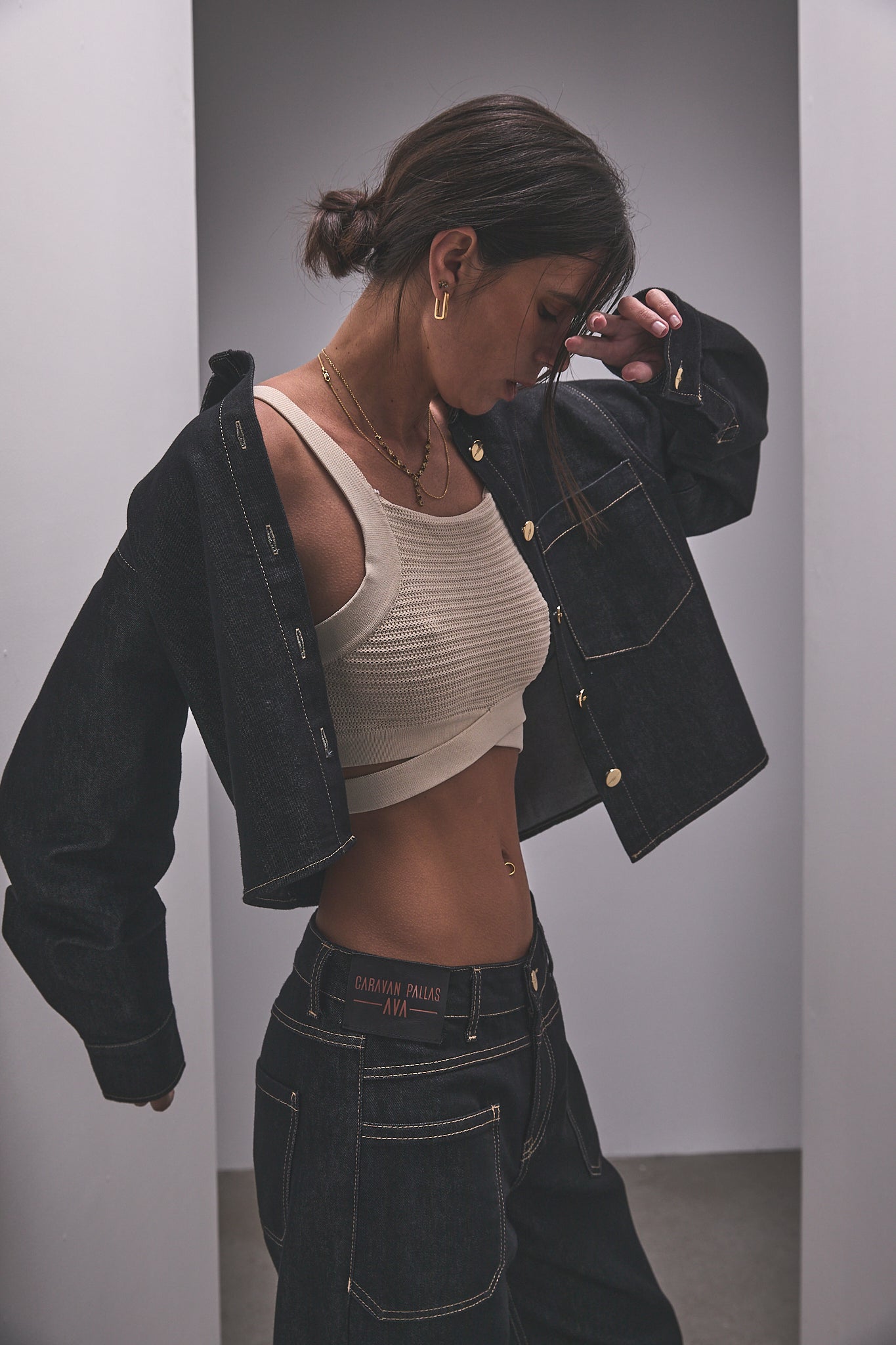 
              

Raw denim shirt Women Caro black | Freeman T. Porter
            
