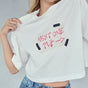 

T-Shirt imprimé Femme Rick Tag white | Freeman T. Porter